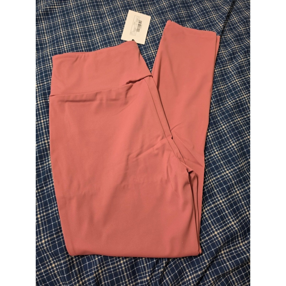 Grey Lab Cassis Pink High Waisted Leggings TL200P Large Anthropology